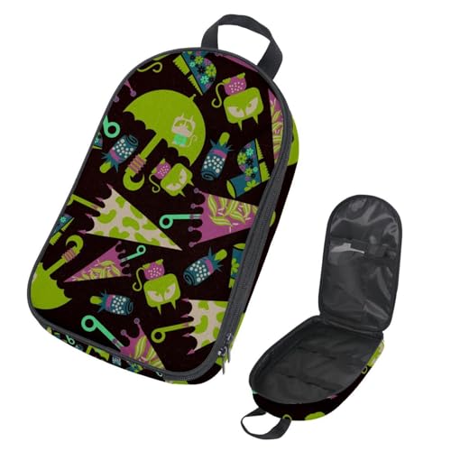 Eslifey Camping-Kochutensilien-Organizer, Reisetasche, Regenschirm-Muster, tragbare Aufbewahrungstasche für Grill, Camping, Kochgeschirr, Küchenset, Mehrfarbig 2, 14.7x8.74x2.17in/36x22.2x25.5cm Eslifey Camping-Kochutensilien-Organizer, Reisetasche, Regenschirm-Muster, tragbare Aufbewahrungstasche für Grill, Camping, Kochgeschirr, Küchenset, Mehrfarbig 2, 14.7x8.74x2.17in/36x22.2x25.5cm von Eslifey
