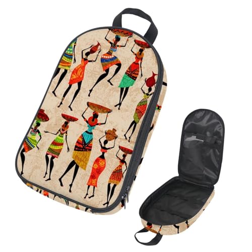 Eslifey Camping-Kochutensilien-Organizer, Reisetasche, Retro, schöne afrikanische Frauen, tragbare Aufbewahrungstasche für Grill, Camping, Kochgeschirr, Küchenset, Mehrfarbig 1, 14.7x8.74x2.17in Eslifey Camping-Kochutensilien-Organizer, Reisetasche, Retro, schöne afrikanische Frauen, tragbare Aufbewahrungstasche für Grill, Camping, Kochgeschirr, Küchenset, Mehrfarbig 1, 14.7x8.74x2.17in von Eslifey