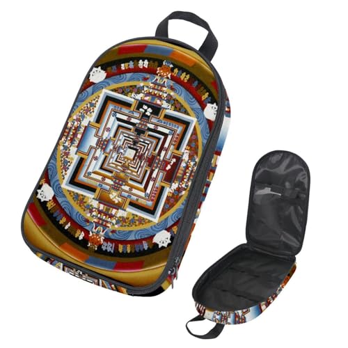 Eslifey Camping-Kochutensilien-Organizer, Reisetasche, Retro, schöne afrikanische Frauen, tragbare Aufbewahrungstasche für Grill, Camping, Kochgeschirr, Küchenset, Mehrfarbig 6, 14.7x8.74x2.17in von Eslifey