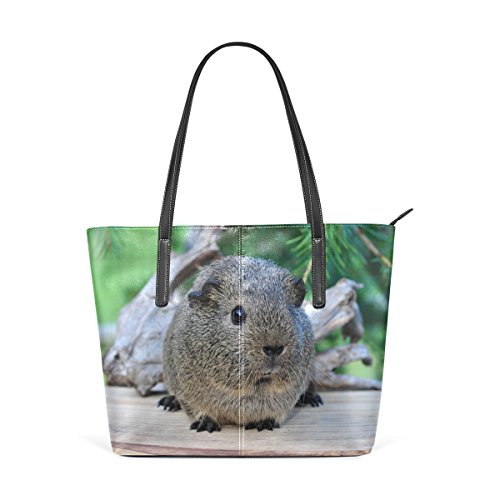 Eslifey Cute Guinea Pig Portemonnaie PU Leder Schulter Tasche Tasche für Damen Mädchen Damen von Eslifey