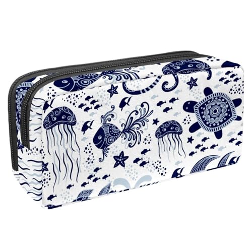 Eslifey Federmäppchen, Dinosaurier, großes Fassungsvermögen, Schreibwaren, Stiftetasche, Mehrfarbig 9, 2.3x8.2x3.9in/6x21x10cm, Kosmetikkoffer von Eslifey