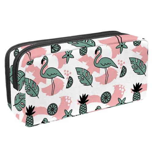 Eslifey Federmäppchen, Dinosaurier-Blau, großes Fassungsvermögen, Schreibwaren, Stiftetasche, Mehrfarbig 10, 2.3x8.2x3.9in/6x21x10cm, Kosmetikkoffer von Eslifey