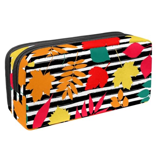 Eslifey Federmäppchen, Dinosaurier-Blau, großes Fassungsvermögen, Schreibwaren, Stiftetasche, Mehrfarbig 9, 2.3x8.2x3.9in/6x21x10cm, Kosmetikkoffer von Eslifey