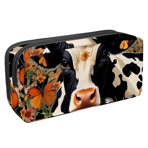 Eslifey Federmäppchen, Dinosaurier-Camouflage-Muster, großes Fassungsvermögen, Federmäppchen, Schreibwaren, Stiftetasche, Mehrfarbig 10, 2.3x8.2x3.9in/6x21x10cm, Kosmetikkoffer von Eslifey