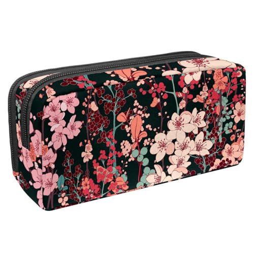 Eslifey Federmäppchen, Dinosaurier-Gelb, großes Fassungsvermögen, Schreibwaren, Stiftetasche, Mehrfarbig 5, 2.3x8.2x3.9in/6x21x10cm, Kosmetikkoffer von Eslifey