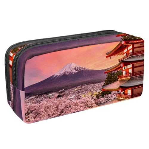 Eslifey Federmäppchen, Dinosaurier-Krone, weiß, großes Fassungsvermögen, Federmäppchen, Schreibwaren, Stiftetasche, Mehrfarbig 8, 2.3x8.2x3.9in/6x21x10cm, Kosmetikkoffer von Eslifey