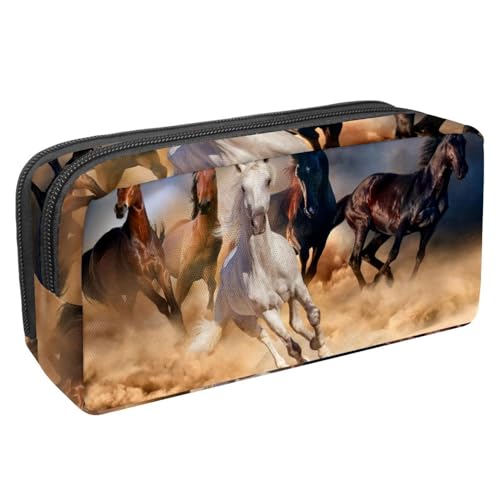 Eslifey Federmäppchen, Dinosaurier-Weltraum, großes Fassungsvermögen, Federmäppchen, Schreibwaren, Stiftetasche, Mehrfarbig 6, 2.3x8.2x3.9in/6x21x10cm, Kosmetikkoffer von Eslifey