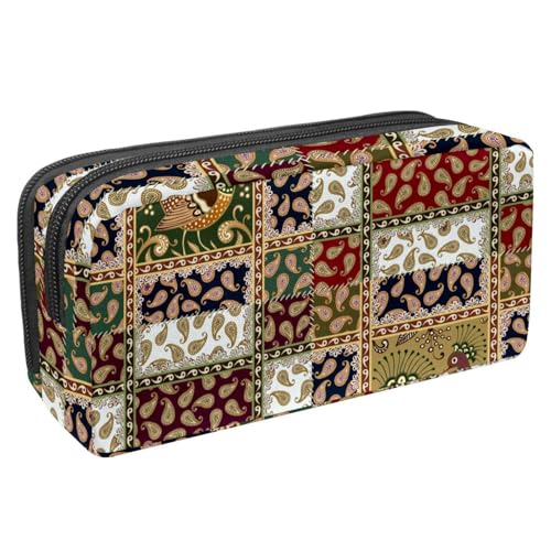 Eslifey Federmäppchen, Dinosaurier-Weltraum, großes Fassungsvermögen, Federmäppchen, Schreibwaren, Stiftetasche, Mehrfarbig 9, 2.3x8.2x3.9in/6x21x10cm, Kosmetikkoffer von Eslifey