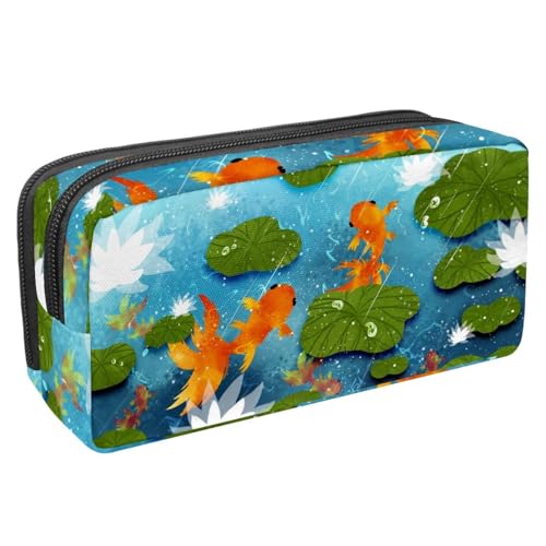 Eslifey Federmäppchen, Dinosaurier im Wald, große Kapazität, Federmäppchen, Schreibwaren, Stiftetasche, Mehrfarbig 3, 2.3x8.2x3.9in/6x21x10cm, Kosmetikkoffer von Eslifey