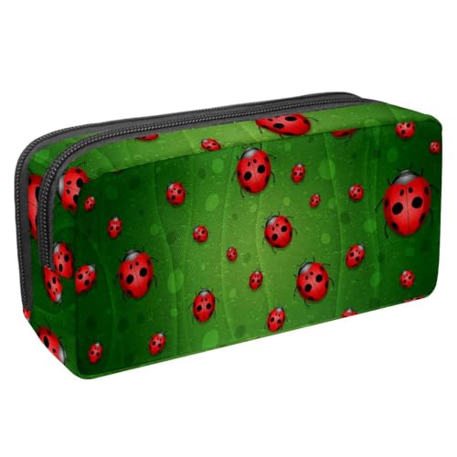 Eslifey Federmäppchen, Dinosaurier im Wald, große Kapazität, Federmäppchen, Schreibwaren, Stiftetasche, Mehrfarbig 4, 2.3x8.2x3.9in/6x21x10cm, Kosmetikkoffer von Eslifey