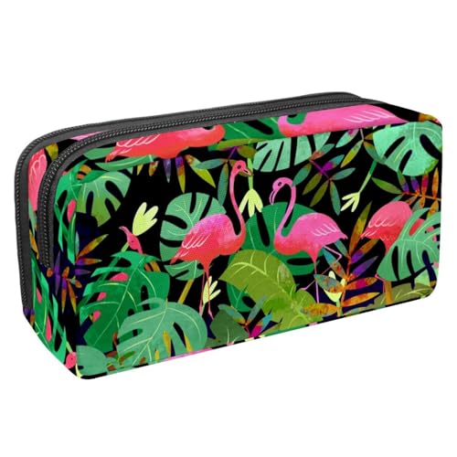 Eslifey Federmäppchen, Dinosaurier im Wald, große Kapazität, Federmäppchen, Schreibwaren, Stiftetasche, Mehrfarbig 5, 2.3x8.2x3.9in/6x21x10cm, Kosmetikkoffer von Eslifey