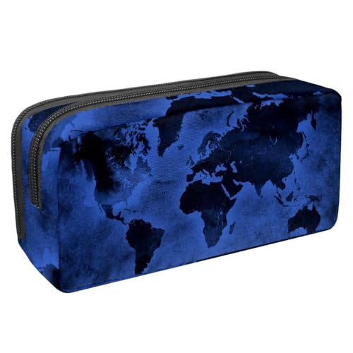 Eslifey Federmäppchen, Dinosaurier mit Sturm, großes Fassungsvermögen, Federmäppchen, Schreibwaren, Stiftetasche, Mehrfarbig 5, 2.3x8.2x3.9in/6x21x10cm, Kosmetikkoffer von Eslifey