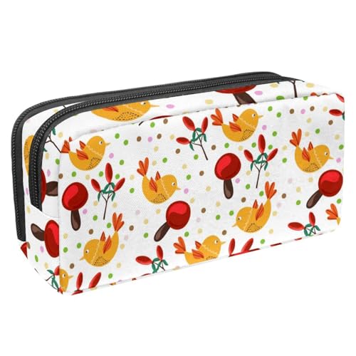 Eslifey Federmäppchen, Dinosaurier mit Sturm, großes Fassungsvermögen, Federmäppchen, Schreibwaren, Stiftetasche, Mehrfarbig 9, 2.3x8.2x3.9in/6x21x10cm, Kosmetikkoffer von Eslifey