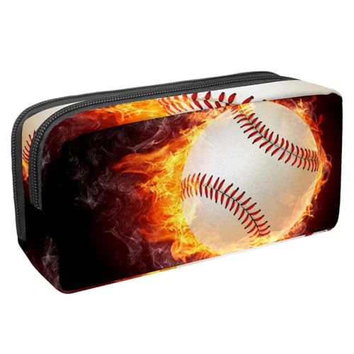 Eslifey Federmäppchen, Hund mit Surfbrett, großes Fassungsvermögen, Federmäppchen, Schreibwaren, Stiftetasche, Mehrfarbig 3, 2.3x8.2x3.9in/6x21x10cm, Kosmetikkoffer von Eslifey