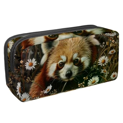 Eslifey Federmäppchen, Katzen-Eiscreme in der Galaxie, große Kapazität, Federmäppchen, Schreibwaren, Stiftebeutel, Mehrfarbig 9, 2.3x8.2x3.9in/6x21x10cm, Kosmetikkoffer von Eslifey