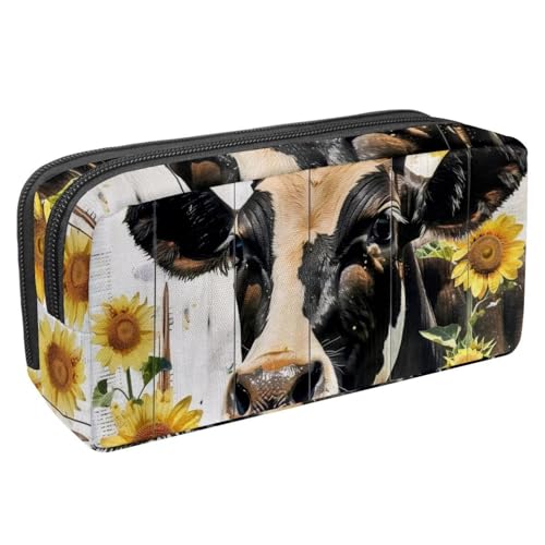 Eslifey Federmäppchen, Marienkäfer auf dem Buch, großes Fassungsvermögen, Schreibwaren, Stiftetasche, Mehrfarbig 2, 2.3x8.2x3.9in/6x21x10cm, Kosmetikkoffer von Eslifey