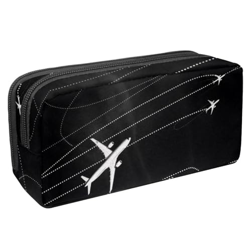 Eslifey Federmäppchen, Sommer-Wassermelonen-Frucht-Muster, großes Fassungsvermögen, Federmäppchen, Schreibwaren, Stiftebeutel, Mehrfarbig 7, 2.3x8.2x3.9in/6x21x10cm, Kosmetikkoffer von Eslifey