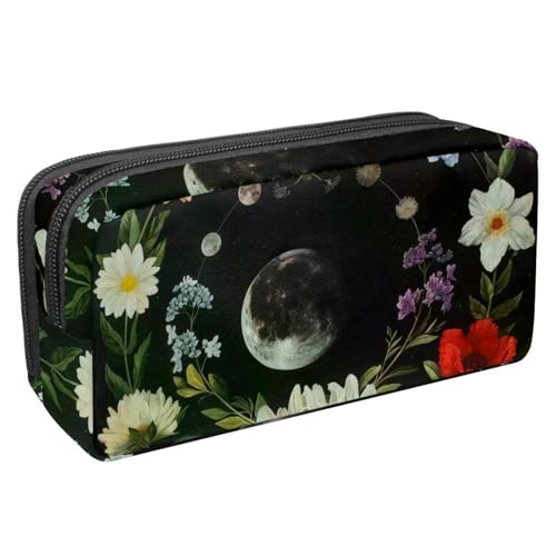 Eslifey Federmäppchen, Wal-Springendes Meer, großes Fassungsvermögen, Stifteetui, Schreibwaren, Stiftetasche, Mehrfarbig 8, 2.3x8.2x3.9in/6x21x10cm, Kosmetikkoffer von Eslifey