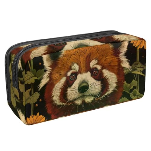 Eslifey Federmäppchen, Waldtier-Dinosaurier, großes Fassungsvermögen, Federmäppchen, Schreibwaren, Stiftetasche, Mehrfarbig 10, 2.3x8.2x3.9in/6x21x10cm, Kosmetikkoffer von Eslifey