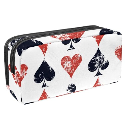 Eslifey Federmäppchen, abstraktes Netz-Spinnennetz-Muster, großes Fassungsvermögen, Federmäppchen, Schreibwaren, Stiftetasche, Mehrfarbig 9, 2.3x8.2x3.9in/6x21x10cm, Kosmetikkoffer von Eslifey