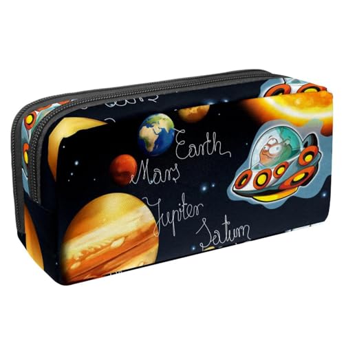 Eslifey Federmäppchen, blauer Feuerdrache, großes Fassungsvermögen, Schreibwaren, Stiftetasche, Mehrfarbig 6, 2.3x8.2x3.9in/6x21x10cm, Kosmetikkoffer von Eslifey