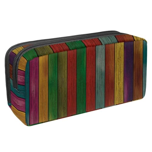 Eslifey Federmäppchen, farbige Blumen, schöne große Kapazität, Federmäppchen, Schreibwaren, Stiftebeutel, Mehrfarbig 4, 2.3x8.2x3.9in/6x21x10cm, Kosmetikkoffer von Eslifey