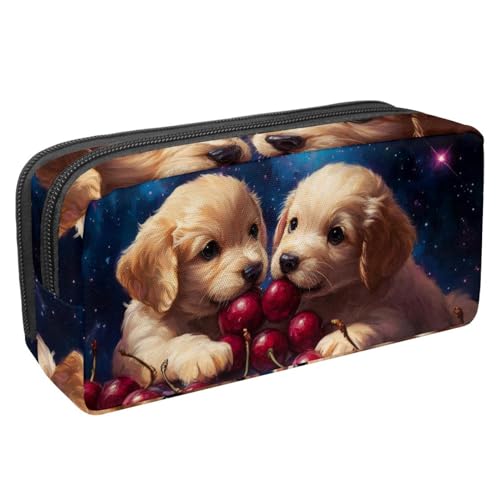 Eslifey Federmäppchen, niedliches Axolotl Schwimm-Unterwasser-Federmäppchen, großes Fassungsvermögen, Schreibwaren-Stifttasche, Mehrfarbig 8, 2.3x8.2x3.9in/6x21x10cm, Kosmetikkoffer von Eslifey