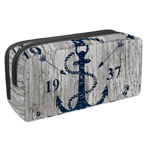 Eslifey Federmäppchen, roter Marienkäfer mit grünen Blättern, großes Fassungsvermögen, Federmäppchen, Schreibwaren, Stiftebeutel, Mehrfarbig 3, 2.3x8.2x3.9in/6x21x10cm, Kosmetikkoffer von Eslifey