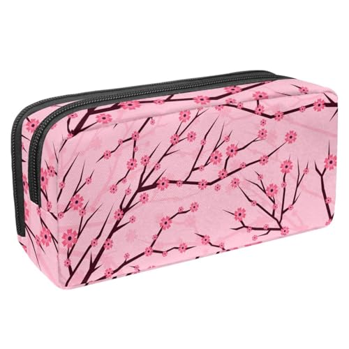 Eslifey Federmäppchen, wildes Dinosaurier-Muster, großes Fassungsvermögen, Federmäppchen, Schreibwaren, Stiftetasche, Mehrfarbig 10, 2.3x8.2x3.9in/6x21x10cm, Kosmetikkoffer von Eslifey