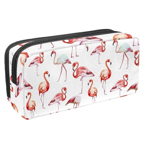 Eslifey Federmäppchen, wildes Dinosaurier-Muster, großes Fassungsvermögen, Federmäppchen, Schreibwaren, Stiftetasche, Mehrfarbig 5, 2.3x8.2x3.9in/6x21x10cm, Kosmetikkoffer von Eslifey