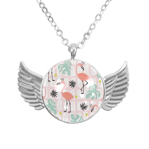 Eslifey Magnetische Lesezeichen, Flamingos und Palmblätter, Seitenmarkierungen, Leder, Lesezeichen, Buchzubehör, für Studenten, Lehrer, Lesen, 6 Stück von Eslifey