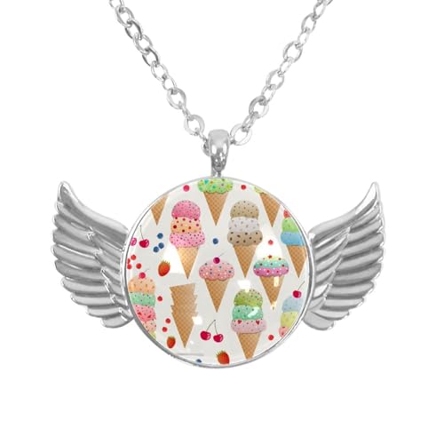 Eslifey Magnetische Lesezeichen, bunt, Eiscreme-Seitenmarkierungen, Leder-Lesezeichen, Buchzubehör, für Studenten, Lehrer, Lesen, 6 Stück von Eslifey