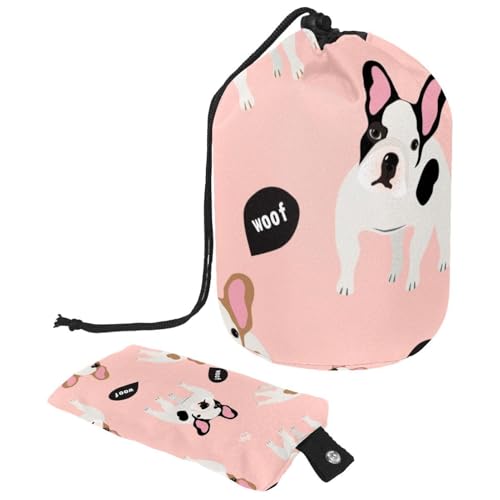 Eslifey Reise-Kosmetiktasche, Make-up-Tasche, multifunktional, Kulturbeutel, runder Organizer, Aufbewahrungstasche, Cartoon-Dinosaurier, Gelb, Dino, Tiere, Blatt, Vogelmuster, Mehrfarbig 3, von Eslifey