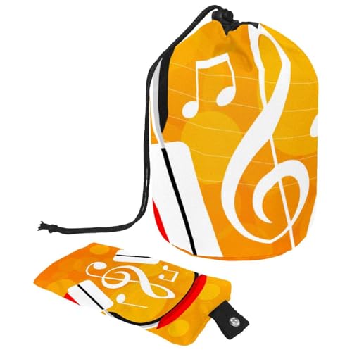 Eslifey Reise-Kosmetiktasche, Make-up-Tasche, multifunktionaler Kulturbeutel, runder Organizer, Aufbewahrungstasche, Dinosaurier-Fußabdruck-Muster, Mehrfarbig 2, 9.9x6.9in/25.2x17.6cm von Eslifey