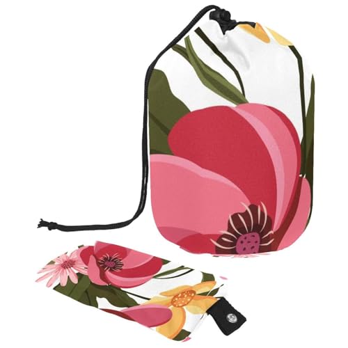 Eslifey Reise-Kosmetiktasche, Make-up-Tasche, multifunktionaler Kulturbeutel, runder Organizer, Aufbewahrungstasche, niedliche Dinosaurier, grünes Dinosaurier-Spielzeug, Mehrfarbig 7, von Eslifey