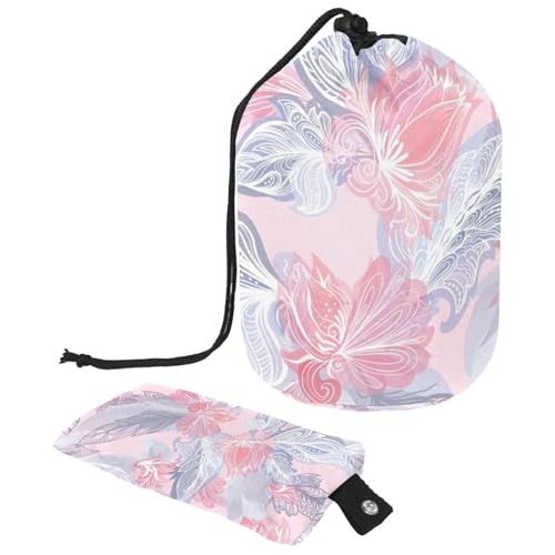 Eslifey Reise-Kosmetiktasche, Make-up-Tasche, multifunktionaler Kulturbeutel, runder Organizer, Aufbewahrungstasche, niedliche Dinosaurier, grünes Dinosaurier-Spielzeug, Mehrfarbig 8, von Eslifey