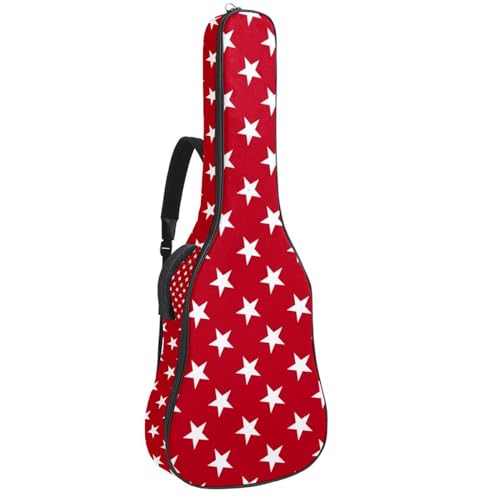 Eslifey Tasche für Akustikgitarre, Cartoon-Dinosaurier-Muster, verstellbarer Schultergurt, Gitarrenkoffer, Gigbag 101,6 cm, 104,4 cm, 106,7, Mehrfarbig 5, 42.9x16.9x4.7 in, Taschen-Organizer von Eslifey
