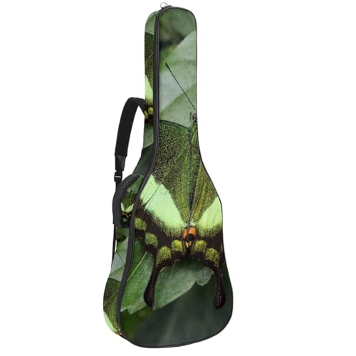 Eslifey Tasche für Akustikgitarre, Dinosaurier, verstellbarer Schultergurt, Gitarrenkoffer, Gigbag 101,6 cm, 104,4 cm, 106,7 cm, Mehrfarbig 10, 42.9x16.9x4.7 in, Taschen-Organizer von Eslifey
