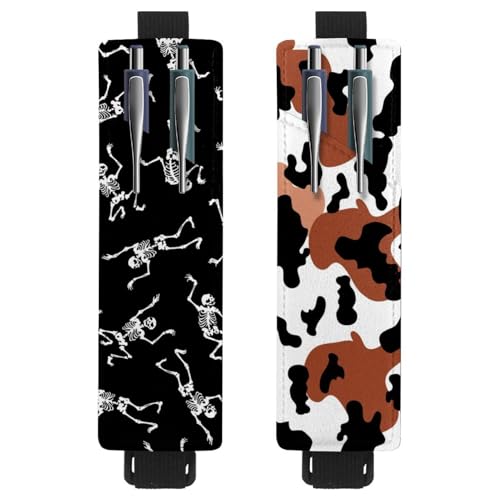 Eslifey Tragbarer Stifthalter, graues Hammerhead-Hai-Muster, Stifthalter, Stifteetui für 2 oder 3 Stifte, verstellbares Gummiband, abnehmbar, 2 Stück, Mehrfarbig 7, 6.1x1.8in/15.4x4.6cm Eslifey Tragbarer Stifthalter, graues Hammerhead-Hai-Muster, Stifthalter, Stifteetui für 2 oder 3 Stifte, verstellbares Gummiband, abnehmbar, 2 Stück, Mehrfarbig 7, 6.1x1.8in/15.4x4.6cm von Eslifey