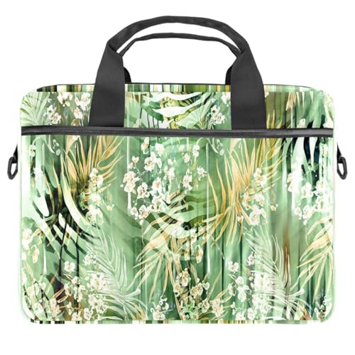 Laptoptasche mit Hundemotiv, tragbar, Kuriertasche, Aktentasche mit Tragegriff, 33 - 35,6 cm (13 - 14 Zoll), Mehrfarbig 9, 11x14.5x1.2in /28x36.8x3 cm von Eslifey