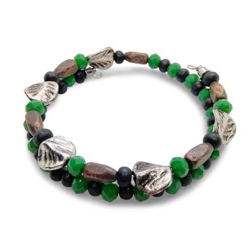 Eslinila Healing Crystal Ankle Armbänder Boho Beaded Handmade Wrap Armbänder Männer Mode Freundschaft Geschenke für Frauen Schmuck von Eslinila