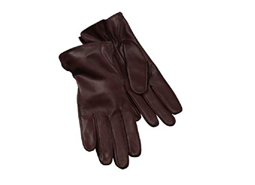 Damen Elegante Winter Echt Lederhandschuhe Leder Handschuhe Ziegen Nappaleder Braun Gr. 7 Neu von Esmara