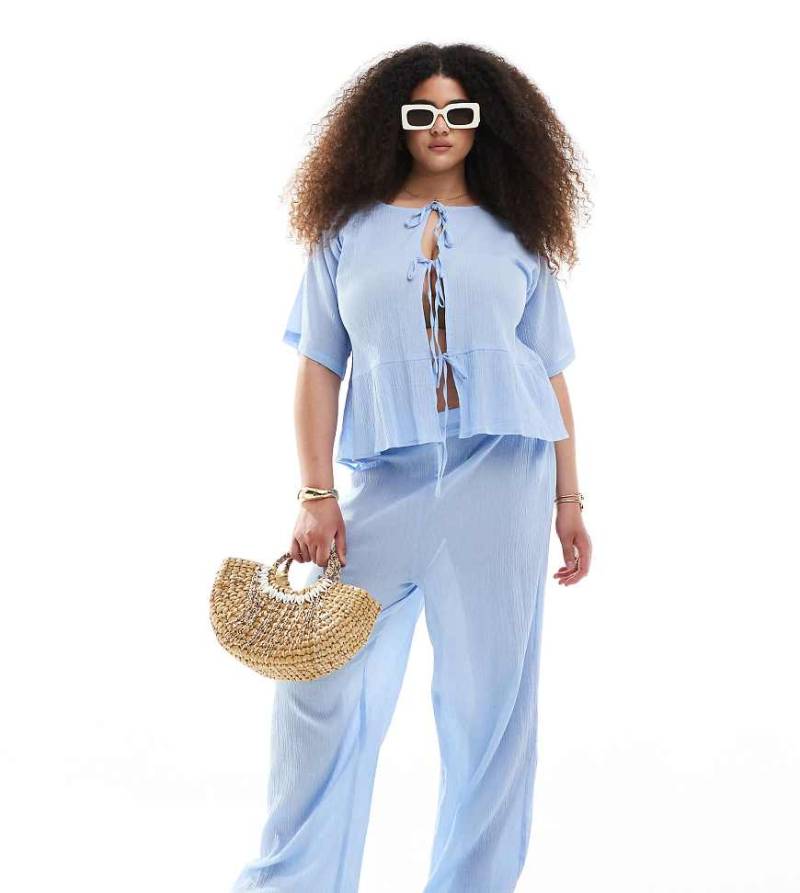 Esmee Curve - Exclusive - Strandhose in Blau von Esmee Curve
