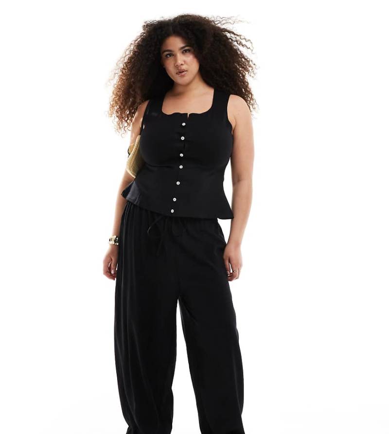 Esmée Curve - Exclusive - Strandhose in Schwarz von Esmee Curve