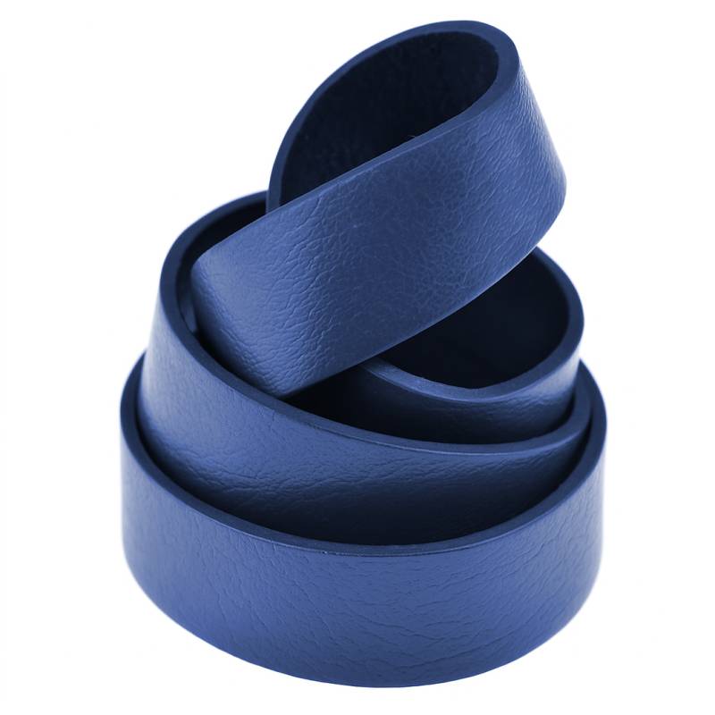 Lederriemen – Flaches Lederband aus Rindsleder | Blau | 1 Meter, 3 mm dick Lederriemen – Flaches Lederband aus Rindsleder | Blau | 1 Meter, 3 mm dick von Esnado
