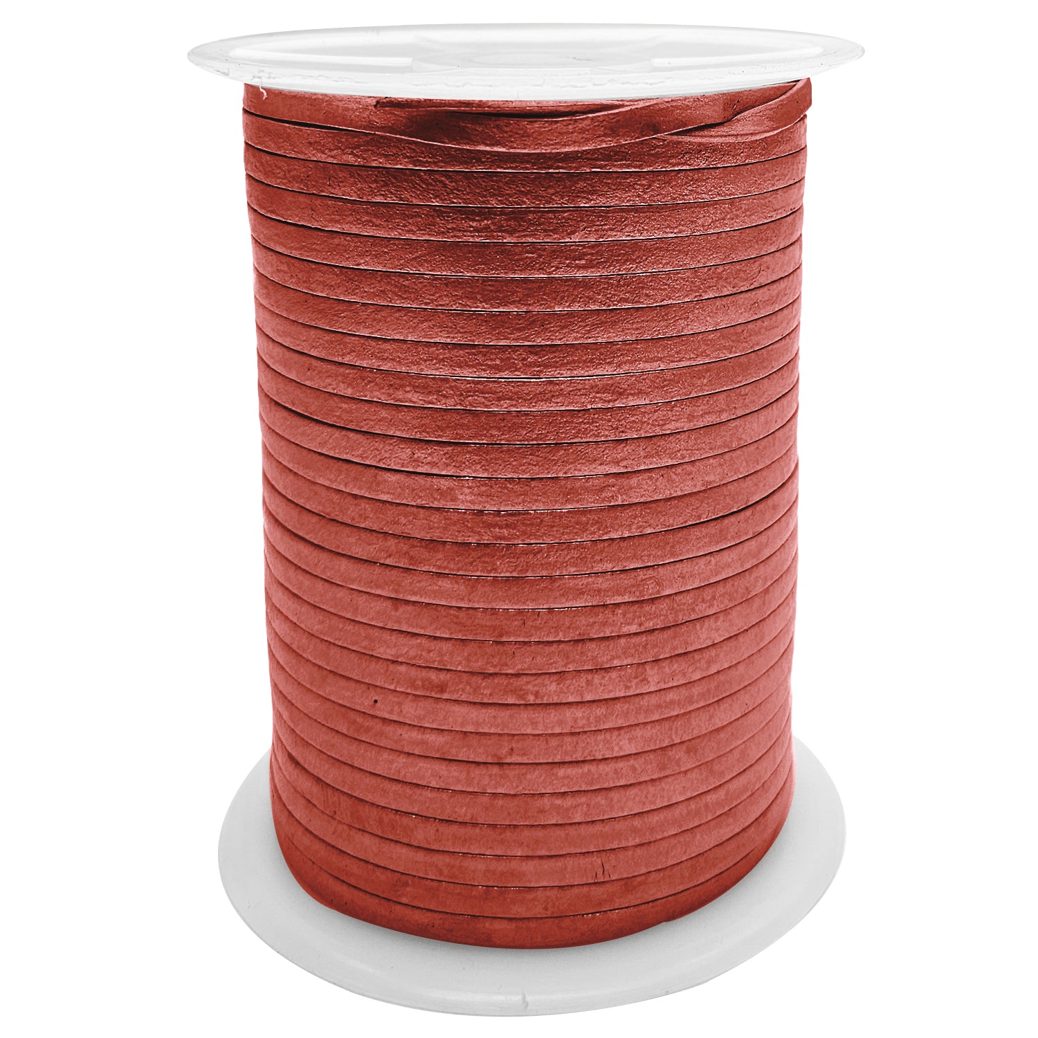esnado Lederband Flach 4 x 1 mm - Kastanie metallic esnado Lederband Flach 4 x 1 mm - Kastanie metallic von Esnado