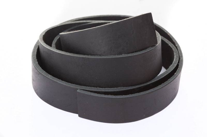 esnado flaches Lederband | Schwarz | 1 Meter esnado flaches Lederband | Schwarz | 1 Meter von Esnado