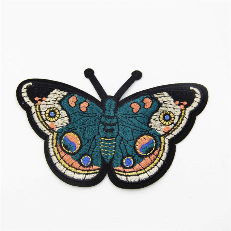 Schmetterling Gesticktes Bügelbild Gewandapplikation von EsonfashionI