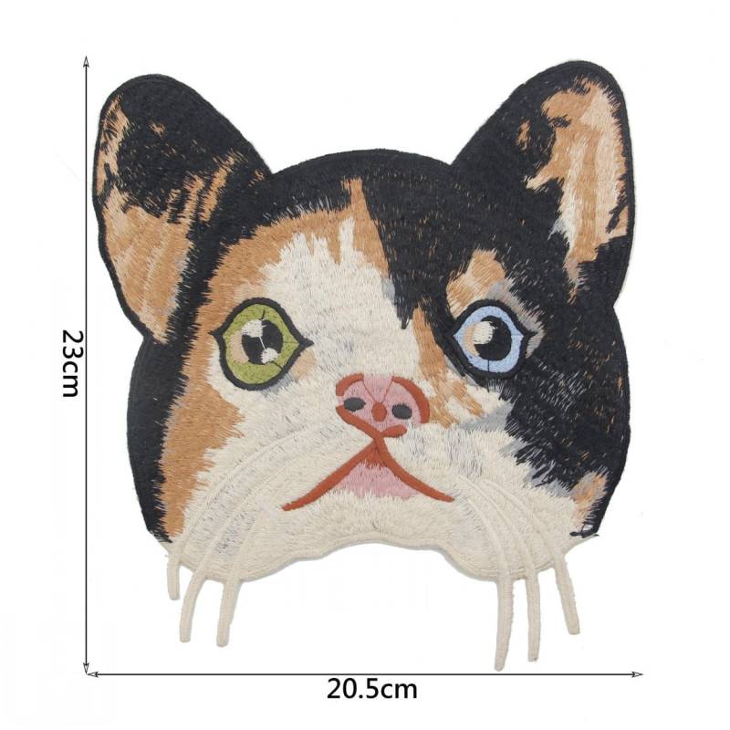 Katze-Patch, 1 Stück Big Cat Bestickt Applique Patch, Hohe Qualität Katze Patch Für Kleidung von EsonfashionI
