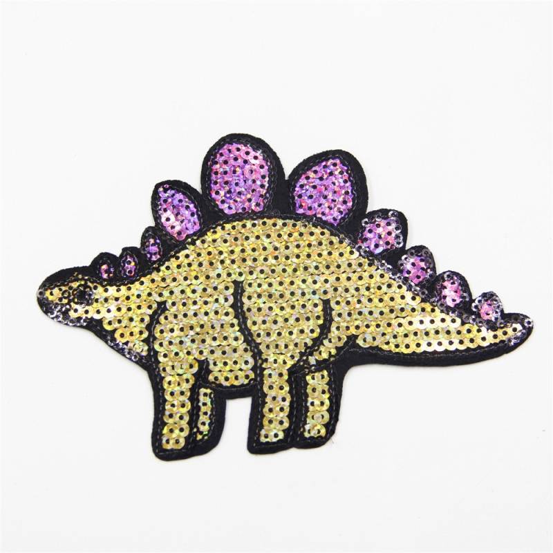 Pailletten Dino Patch Gestickte Applikation von EsonfashionI